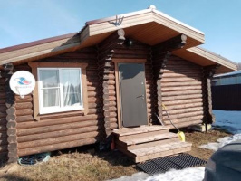 Оформление деревянного дома в Семеновском