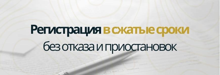 Регистрация в сжатые сроки под ключ в деревне Веледниково
